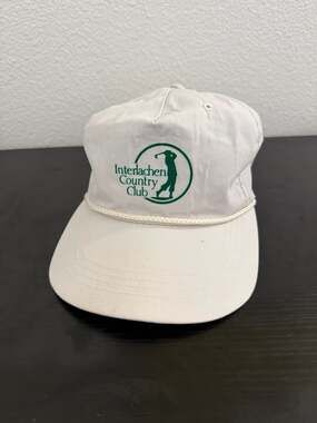 Interlachen Country Club Vintage Golf Rope Hat